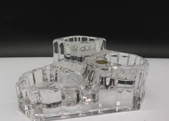 Kryształowy świecznik na podgrzewacze (tealighty)