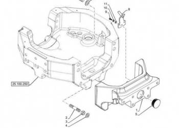 New Holland T6090 T6070 Wspornik 87347174