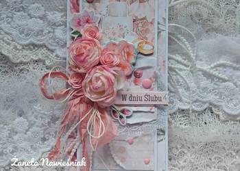 Kartka ślubna, pamiątka, ślub