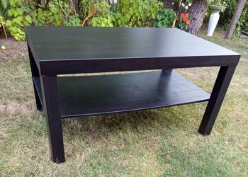 Stół ława stolik 90 x 55 cm, IKEA - LACK kol. czarny Super stan -TANIO