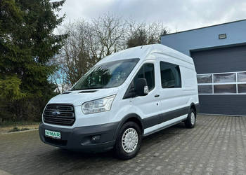 Ford Transit 2014*2.2 160KM*L3H2*Brygadówka*6osobowy*Klimatyzacja*Hak