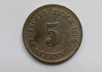 5 pfennig 1908 5 pfennig 1908