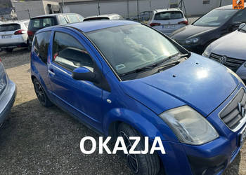 Citroen C2 Klimatronik, symboliczny przebieg,niezawodna benzyna,przegląd d…