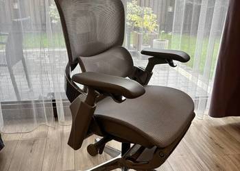 Nowy fotel ergonomiczny Rotizer GyroFit Comfort Max srebrny