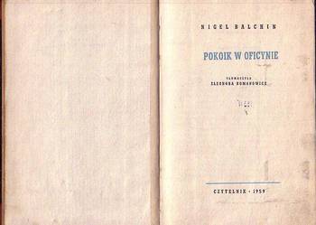 (8636) POKOIK W OFICYNIE – NBIGEL BALCHIN