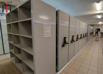 Regały przesuwne projektowanie, dostawa i montaż