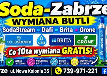 Butle SodaStreame ,Dafi,Brita-Wymiana