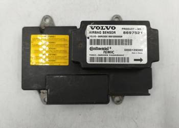 Moduł Poduszek Potwietrznych Sensor Airbag Volvo S40 II V50 I 8697521