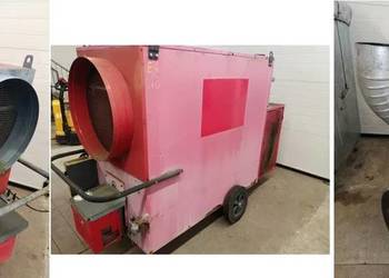 Nagrzewnica przemysłowa budowlana hala warsztat OLEJOWA 78/101/195kW