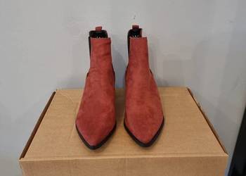 Botki damskie w ceglastym kolorze Dorothy Perkins rozm.37