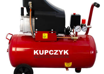 Kompresor Sprężarka 50L Kupczyk FLG-50 zestaw