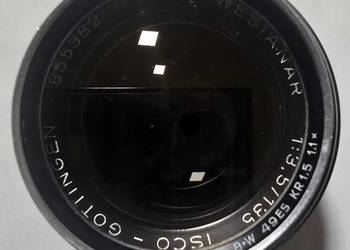 Obiektyw Isco-Göttingen Tele-Westanar 135mm f/3.5, mocowanie M42