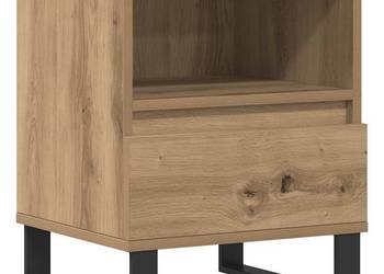 vidaXL Szafka nocna, dąb artisan, 40x35x50 cm(SKU:857378)