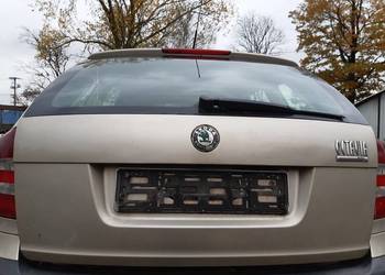 Octavia II kombi Tylna klapa bagaznika z szyba