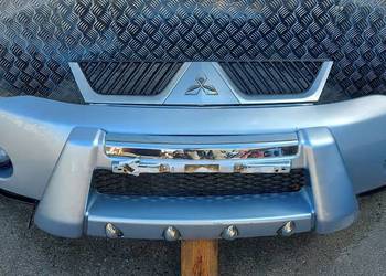 ZDERZAK PRZÓD+GRILL+DOKŁADKA MITSUBISHI OUTLANDER 06-10 LAK:A31