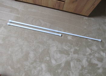 Drążek rozporowy Gardinia biały regulacja od 80 do 130 cm