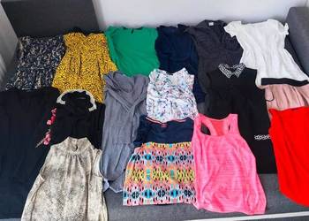 Dużą paka damskich ubrań – ok. 80 sztuk w rozmiarach XS–M