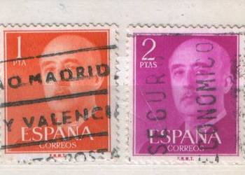Zn. Hiszpania Mi 1049 - 52 kas  1955