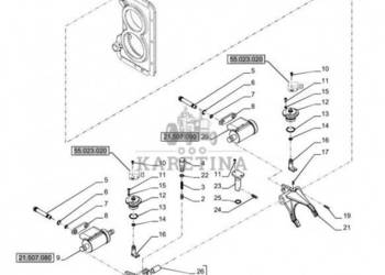 New Holland T6070 Siłownik roboczy 87549883