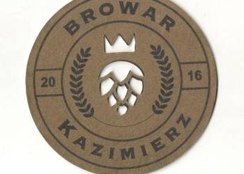Kazimierz - podstawka do piwa.