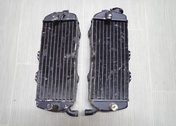 Dwie Chłodnice Chłodnica Prawa Lewa Czujnik KTM 640 Duke 02-05r 625 660