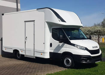 Iveco Daily KONTENER NISKOPODŁOGOWY 4,43x2,23x2,42 SKLEP BAR FOODTRUCK KAM…