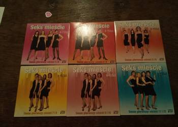 Seks w wielkim mieście serial . Cena za komplet!