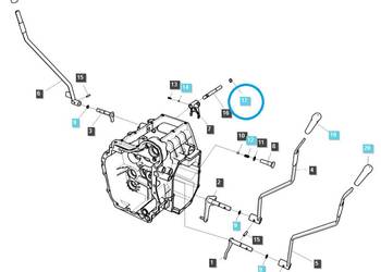 Pierścień segera Ø 16 / S810016001 / LS Tractor 40029261