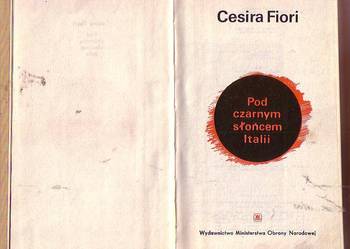 (5776) POD CZARNYM SŁOŃCEM ITALII – CESIRA FIORI