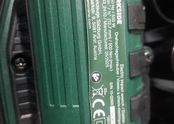 Klucz udarowy parkside elektryczny