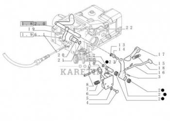 New Holland T6010 T6090 T6070 Ogniwo spinające 5126220