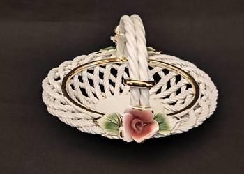 Koszyk porcelanowy Włoski