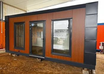 KONTENER PAWILON HANDLOWY BIUROWY 3×6 OPEN SPACE