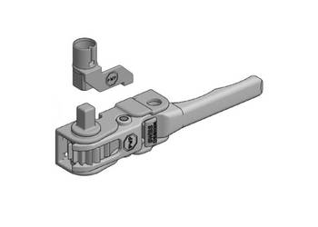 Napinacz plandeki PWP Mini Tender, kwadrat 12 mm - prawy