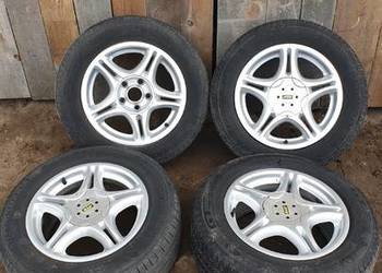 Komplet kół alumuniowych ATS  opony letnie 5x112 r15 195/65