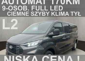 Ford Transit Custom L2 Trend 170KM Kamera FullLed Klima tył. Ciemneszyby N…