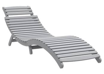 vidaXL Leżak, szary, 184x55x64 cm(SKU:363279)