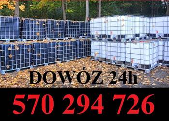 Mauzer mauser 1000L zbiornik beczka IBC na wodę deszczówkę RSM |DOWÓZ|