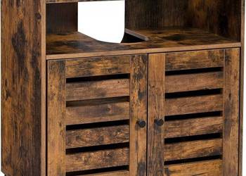 Szafka łazienkowa pod umywalkę regał komoda z regulowaną półką rustykalny…