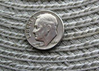 USA 10 Cent 1964r - D - SREBRO