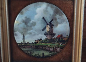 widoczek na porcelanie vintage  Staffordshire_D