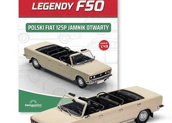 Legendy FSO Polski Fiat 125p "Jamnik" otwarty skala 1:43