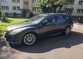 Mazda 6 Mazda 6 GH Kombi 2010 Polift 2.2 MZRCD Skóry Tempomat RVM Bogata We