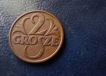 Stare monety 2 grosze 1928 2RP Polska piękna