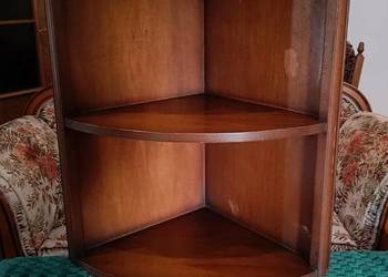 Szafka, witrynka narożna , dąb , ludwik