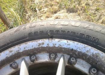 4 felgi alumniowe Lenso 7 1/2 Jx16H2 z 2 oponami 225/60 R16
