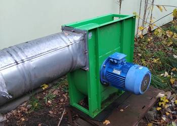 wentylator  odciąg trocin