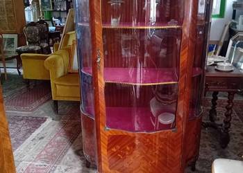 Serwantka witryna intarsjowana