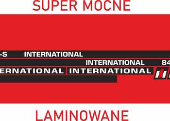 Naklejki international 844-s i inne modele super mocne zamienniki