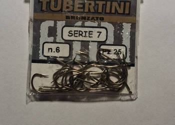 Haczyki Wędkarskie Tubertini Serie 7 Bronzato rozm 6